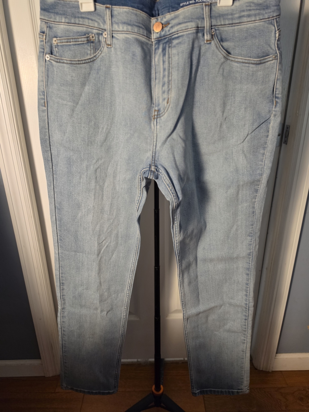 Mugsy Throwbacks Sizw 40×34 Light Blue Men's Denim Jeans